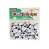 Charles Leonard Wiggle Eyes, Oval, Assorted Sizes, 10, 12, &15MM (64560)