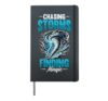 Chasing Storms Finding Magic Tornado Lightning Weather Hardcover Journal, Black