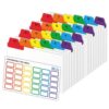 Chell 3"x5" Index Card Dividers, A-Z Tabbed, with Blank Stickers, 1 Set
