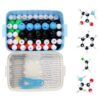 Chemical Molecular Structure Model Learning Tools High School Equipment Proportion Display Middle School Demonstration Track Props Chemistry Molecular Model Kit, Student Or Teacher