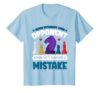 Chess Player Never Interrupt Your Opponent T-Shirt, Youth, Baby Blue, 4T