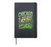 Chicago Goes Green for St. Patrick's Day Hardcover Journal, Black