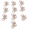 CHICIRIS Metal Bike Shape Paper Clips, Rustproof Electroplating Cute Paperclips for Office