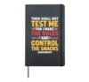 Childcare Daycare Provider Teacher Babysitter Bible Quote Hardcover Journal, Black
