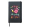 Childcare Director Daycare Provider Shaping Tomorrow Hardcover Journal, Black
