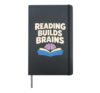 Childhood Literacy Awareness Reading Saves Lives Reader Hardcover Journal, Black