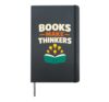 Childhood Literacy Awareness Reading Saves Lives Reader Hardcover Journal, Black