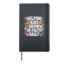 Children Ministry Teacher Bible Story Christian Jesus Christ Hardcover Journal, Black