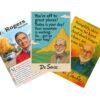 Children's Literature Inspirational 3 Poster Set — 3 Prints 12x18 Inch US Made