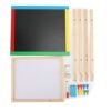 Children's Wooden Double Sided Art Easel for Kids Creative Drawing