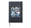 Chillin with 6-7 Meme KidsTeacher Six Seven Winter Christmas Hardcover Journal, Black
