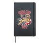 Chill The Fourth Out Funny Golden Retriever Labrador Lover Hardcover Journal, Black