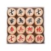 Chinese Chess Xiangqi Board Game Set with Beech Chess Pieces & Chessboard