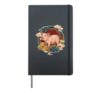 Chinese Zodiac Lucky Pig Hardcover Journal, Black