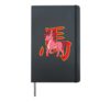 Chinese Zodiac Sign Horse Hardcover Journal, Black