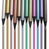 Chironal 12pcs Metallic Non Toxic Colored Drawing Pencils 12 Color Drawing Sketching Color Pencil
