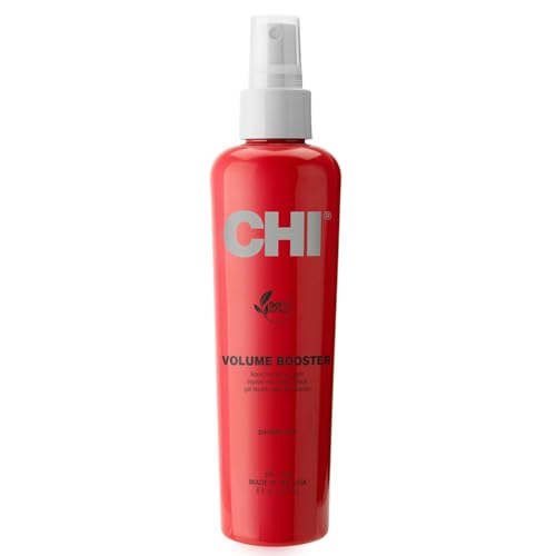 CHI Volume Booster Liquid Bodifying Glaze, Flexible Hold For Volume, Body, & Thicker-Looking Hair, Sulfate & Paraben-Free, 8 Oz (Pack of 12)