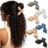 CHLINS 3.5 Inch Medium Hair Claw Clips for Thick & Thin Hair, 6 Pcs
