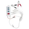 chllyeoo 12V-24V Car Battery with 3 USB Clip Ports