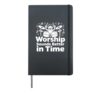 Christian Drummer Church Musician I Love Jesus Drumming Hardcover Journal, Black