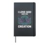 Christian Environmentalist Climate Change Earth Day Hardcover Journal, Black