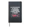 Christian Spanish Religious Believer Catholics Worshiper Hardcover Journal, Black