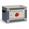 Christian Strawberry Storage Bins Box, Faith Collapsible Organizer Basket
