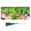 Christmas Cash Envelopes 10 Cards – Good Luck Bill Organizer Foldable Money