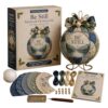 Christmas Classics Patchwork Ornament DIY Kit, Christian Christmas Decor，A