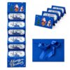 Christmas Decorations for Home, Christmas Gift Card Book for Adults, Blue