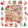 Christmas Die‑Cut Stickers Pack, Assorted Holiday Self‑Adhesive Stickers