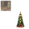 Christmas DIY Lighted Sea Glass Kit – Santa Claus House | 3D Handmade Craft with Built-in Lights & Sea Glass-Style Pieces, Perfect Holiday Gift for Creative Christmas Decor(Christmas Tree)