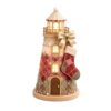 Christmas Glow 3D Lighthouse DIY Kit – Light-Up Holiday Craft Decor