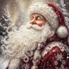 Christmas Pearl Diamond Painting Kits for Adults,Santa Claus Diamond Art