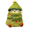 Christmas Plush Toys Tree Shaped with Puppy Doll Decor Pillow