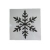 Christmas Snowflake Stencils for Painting, Reusable Plastic Paint Templates for DIY Crafts Wood, Fabric, Walls, Cards