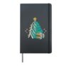 Christmas Tree Books Holiday Reader World Book Day Hardcover Journal, Black