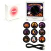 Christmas Vinyl Player Fridge Record NFC Magnetic Music Box Set，#D
