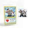 Chu6an6d Custom Poke Card for Dad, Personalized Anime Photo Card
