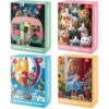 Ciavotie 4-Pack 100 Piece Puzzles for Kids Ages 4-6, 6-8 | RV Trailer, Hot Air Balloon, Girl & Cats | Engaging & Educational Jigsaw Puzzles for Girls and Boys