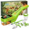 CIMELR Kids Bug Catcher with 2.4" Screen, 500X Digital Microscope, 1080P Photo/Video, 1000mAh Battery, 8 LED, PC Real-Time Imaging, STEM Nature Toy & Gift for Boys Girls Ages 3-12