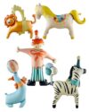 Circus Standing Foil Balloons 5 Pack for Birthday Carnival Party Decor