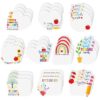 CJiangpo 30Pcs Teacher Sticky Notes Pad Thank You Teacher Appreciation Gift