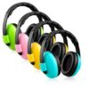 Ckhoid 4 Pack Kids Earmuff 27dB Noise Cancelling Yellow ABS for Toddlers