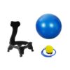 Classic Balance Ball Chair,Yoga Ball Seat with Base