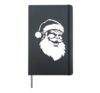 Classic Christmas Hardcover Journal, Black