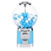 Classic Gumball Machine - Coin Operated Candy Dispenser(Light Blue)