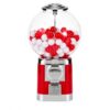 Classic Gumball Machine - Coin Operated Candy Dispenser(Red)