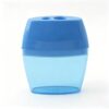 Classic Style Dual‑Slot Handheld Pencil Sharpener, Large Capacity Pencil Sharpener for Students, 2‑Pack, Royal Blue