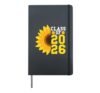 Class of 2026 Sunflower Graduation 2026 Proud Senior Grad Hardcover Journal, Black